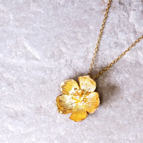 ネックレス チェーン 花 ANTICO ANC019