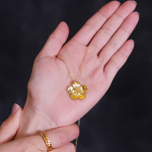 ネックレス チェーン 花 ANTICO ANC019