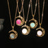 ナノッタ ネックレス アクアカルセドニー 60cm ANC028-AQUACH