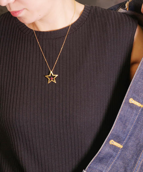 ネックレス 天然石 ラウンド チェーン ビューティフルジルコニア ANTICO ANC031