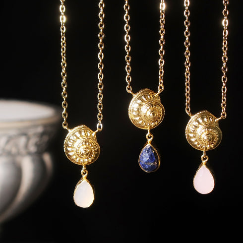 ナノッタ ネックレス 貝 淡水パール ANC048-FPEARL