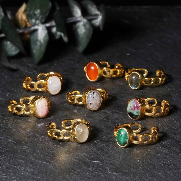 ナノッタ 指輪 ブラックルチルクォーツ ARN007-BKRUTI