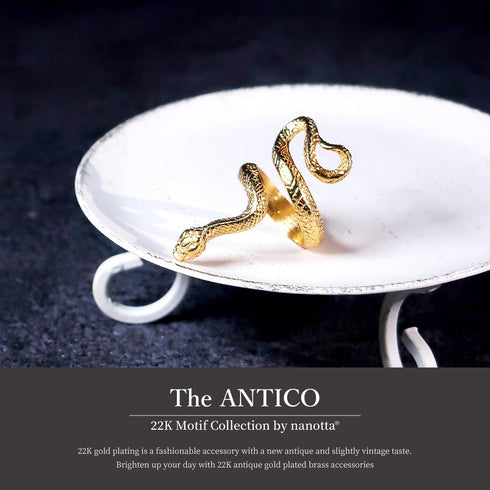 リング 指輪 スネーク 蛇 ANTICO ARN008