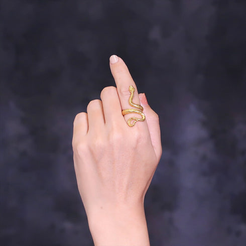 リング 指輪 スネーク 蛇 ANTICO ARN008