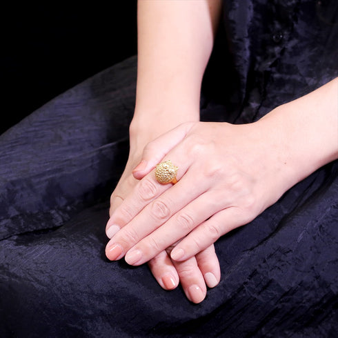 リング 指輪 ふくろう ANTICO ARN011