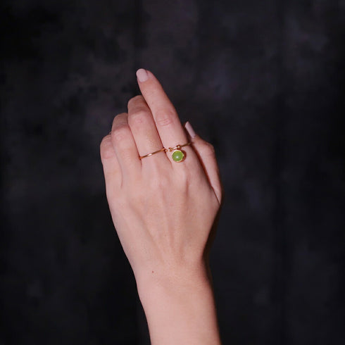 リング 指輪 天然石 ラウンド アンリファインド ANTICO ARN015