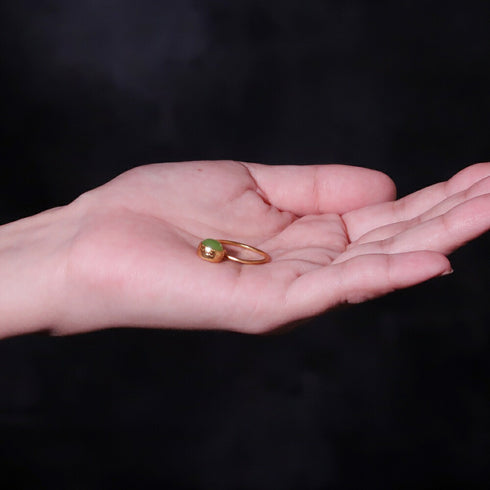 リング 指輪 天然石 ラウンド アンリファインド ANTICO ARN015