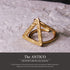 リング 指輪 三角 ANTICO ARN019