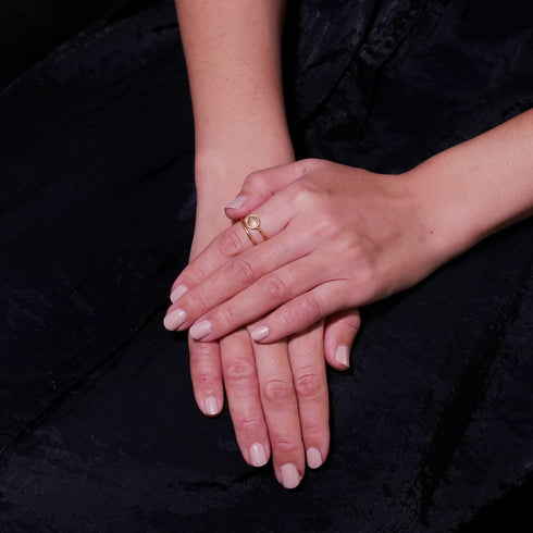 リング 指輪 天然石 ラウンド アンリファインド ANTICO ARN022