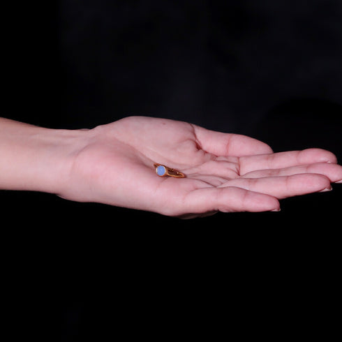 リング 指輪 天然石 ラウンド アンリファインド ANTICO ARN026