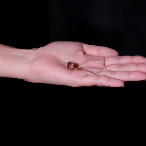 リング 指輪 天然石 スクエア アンリファインド ANTICO ARN030