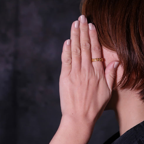 リング 指輪 キヘイ チェーン ANTICO ARN031