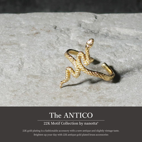 リング 指輪 スネーク 蛇 ANTICO ARN036