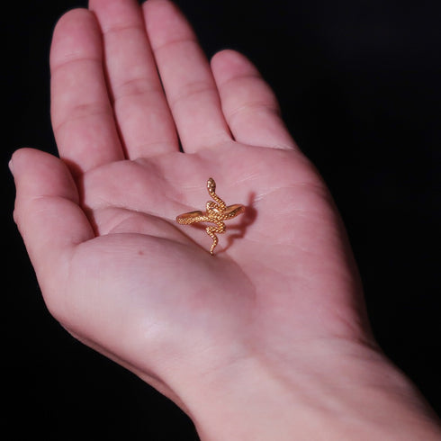 リング 指輪 スネーク 蛇 ANTICO ARN036