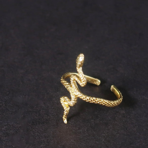 ナノッタ 指輪 スネーク GD ARN036-GD