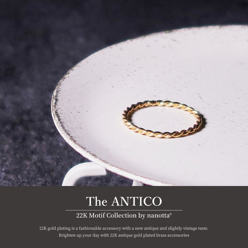 リング 指輪 ロープ ツイスト ANTICO ARN039