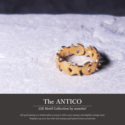 リング 指輪 月 星 ANTICO ARN042