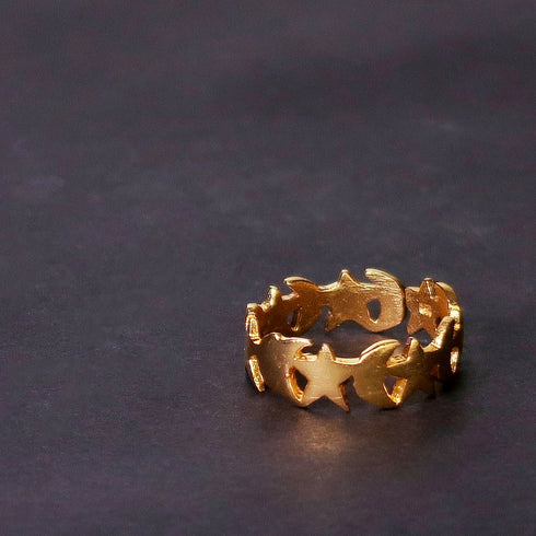 ナノッタ 指輪 ムーンスター GD ARN042-GD