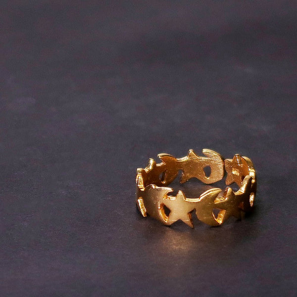 ナノッタ 指輪 ムーンスター GD ARN042-GD