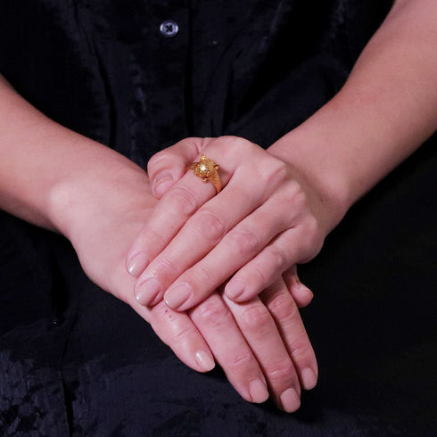 リング 指輪 猫 ANTICO ARN043