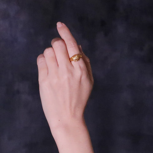 リング 指輪 猫 ANTICO ARN043