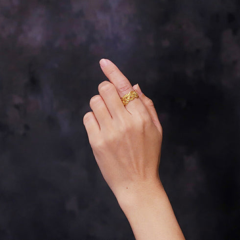 リング 指輪 ロープ ツイスト ANTICO ARN044