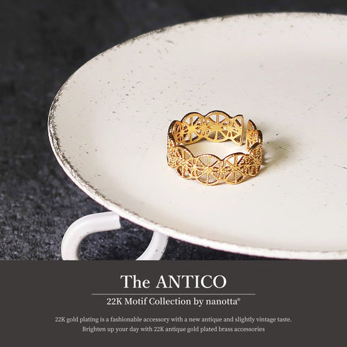 リング 指輪 レース 透かし ANTICO ARN057