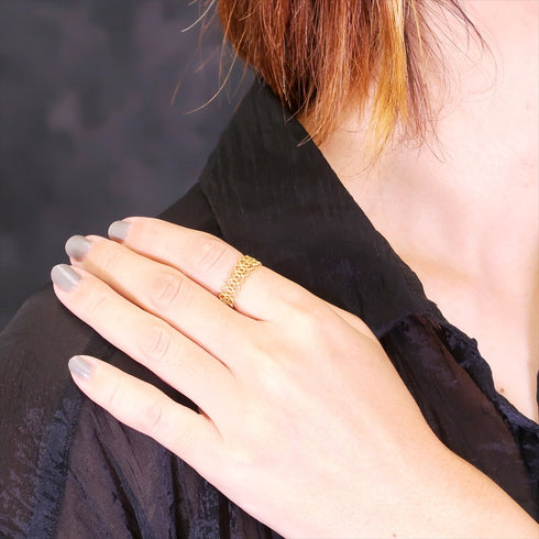 リング 指輪 レース 透かし ANTICO ARN058