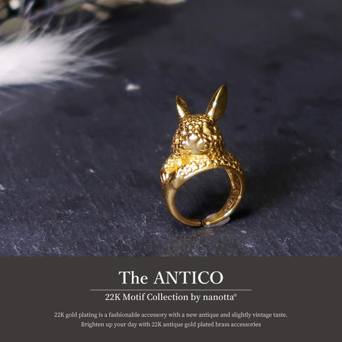 リング 指輪 ウサギ ANTICO ARN061