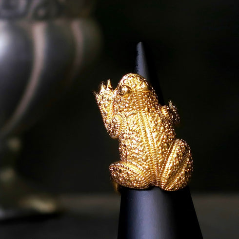 ナノッタ 指輪 ゴールド カエル ARN062-GD