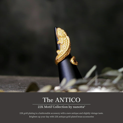 リング 指輪 リザード ANTICO ARN064