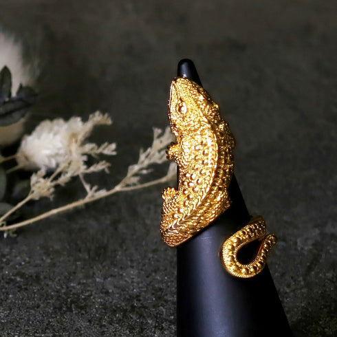 ナノッタ 指輪 ゴールド トカゲ ARN064-GD