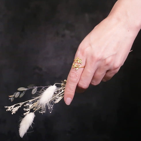 リング 指輪 リーフ ANTICO ARN069