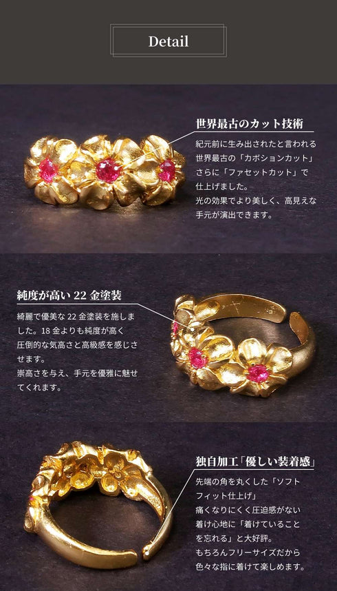 リング 指輪 パール ラウンド 花 ビューティフルジルコニア ANTICO ARN070