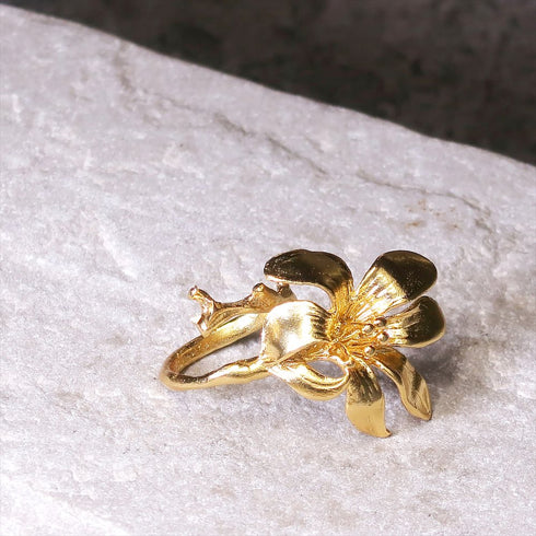 リング 指輪 フォークリング 花 ANTICO ARN082