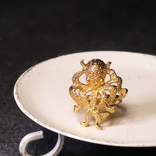 ナノッタ 指輪 ゴールド オクトパス ARN087-GD