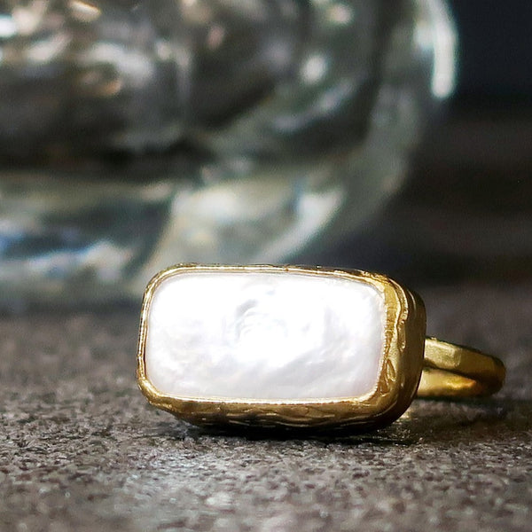 ナノッタ 指輪 淡水パール 横 ARN094-FPEARL