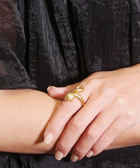 リング 指輪 スネーク 蛇 ANTICO ARN097