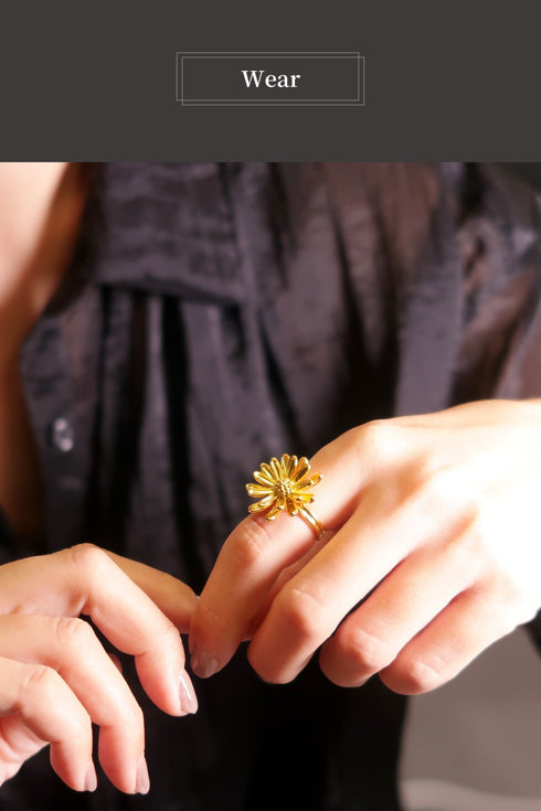 リング 指輪 花 ANTICO ARN106