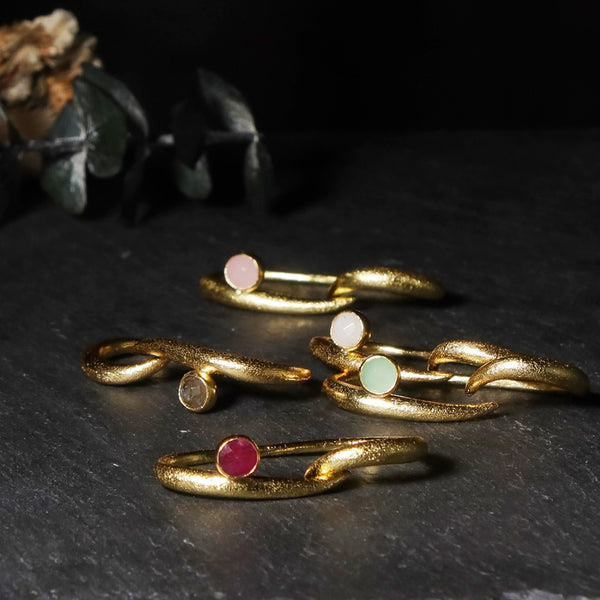 ナノッタ 指輪 アクアカルセドニー ARN114-AQUACH