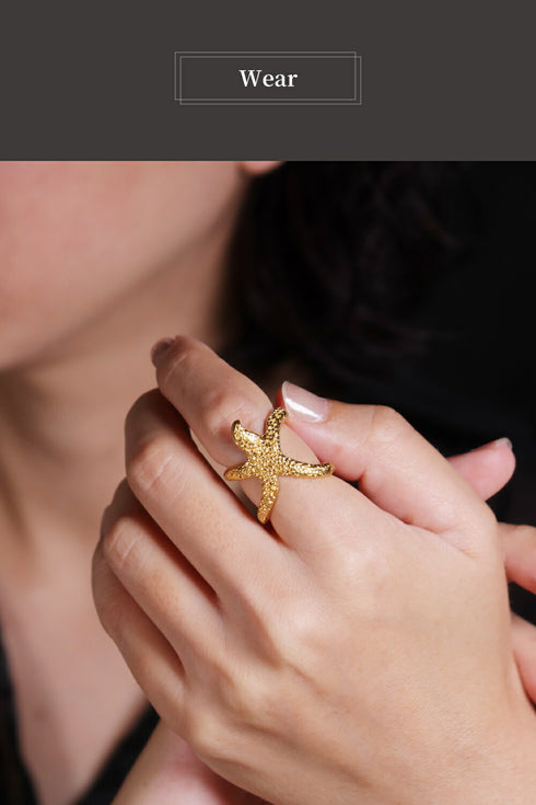 リング 指輪 スターフィッシュ ANTICO ARN115