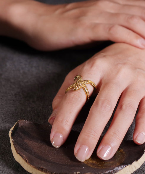 リング 指輪 スターフィッシュ ANTICO ARN115