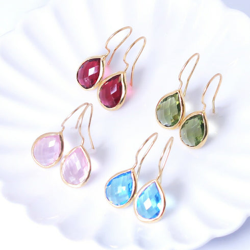 ナノッタ ピアス ハイドロ ブルートパーズ GD ASE002-SE006-GDBLUET