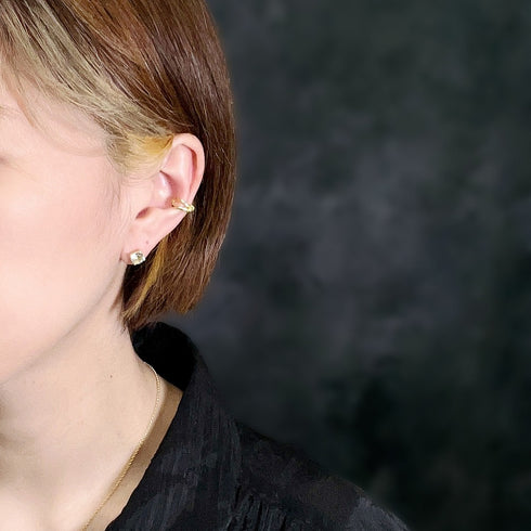 ピアス 天然石 ラウンド ANTICO ASE004