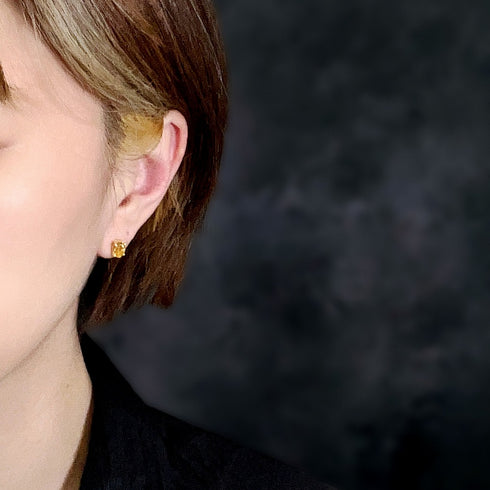 ピアス 天然石 オーバル ANTICO ASE005