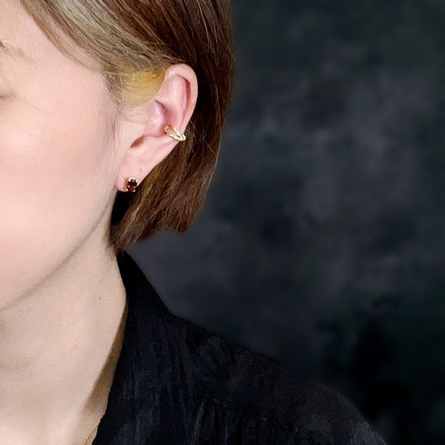 ピアス 天然石 オーバル ANTICO ASE005