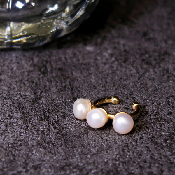 ナノッタ イヤーカフ 淡水パール ASE012-SE036-FPEARL