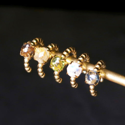 ナノッタ イヤーカフ ブルートパーズ ASE013-SE038-BLUETO