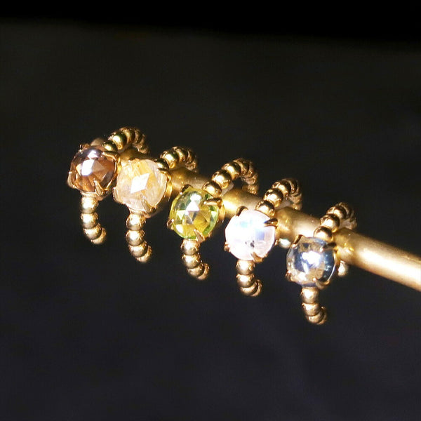 ナノッタ イヤーカフ ブルートパーズ ASE013-SE038-BLUETO