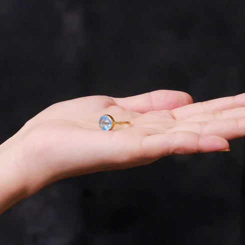 リング 指輪 天然石 ラウンド うるうるクォーツ ANTICO ASR003